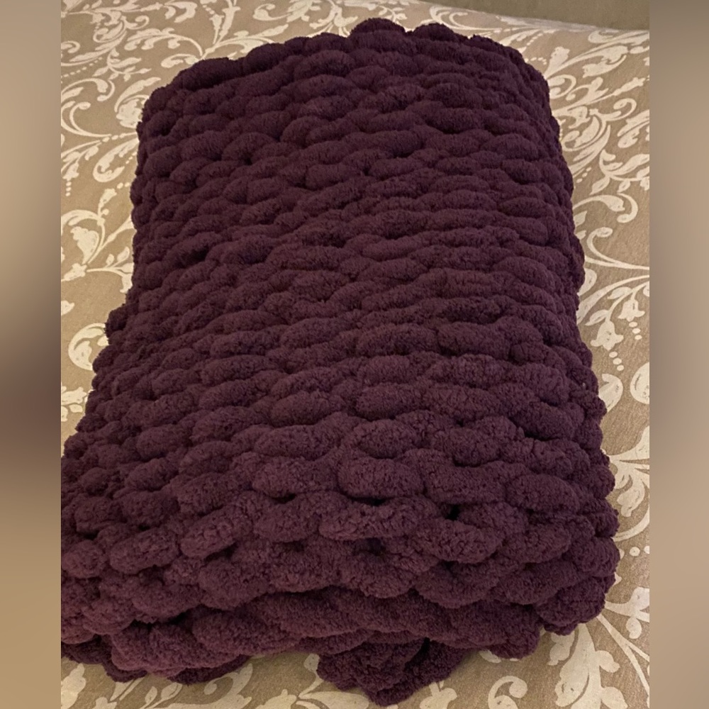 Handmade lap blanket